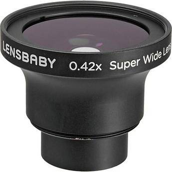 Lensbaby Lente de Convers�o Super Grande Angular 0,42x para Todas as Lentes Lensbaby