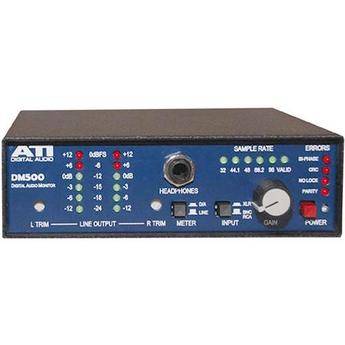 ATI - Audio Technologies, Inc DM500-2 Digital Audio Monitor and D/A with 230V Power Supply