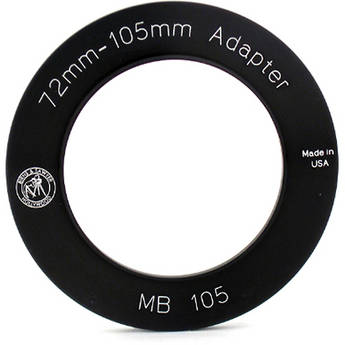 Birns & Sawyer 100408 105mm to 72mm Adapter Ring
