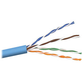 Belkin 1000' CAT 5e Horizontal UTP Bulk Cable (Blue)