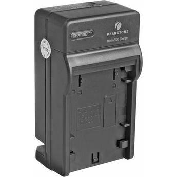 Pearstone Minicarregador de Bateria AC/DC para JVC BN-VF808/VF815/VF823