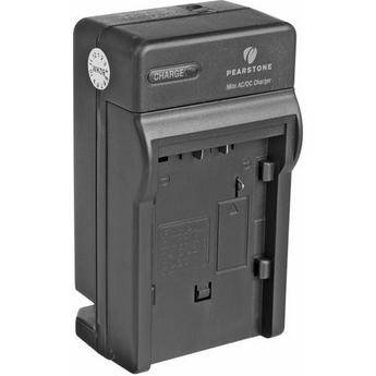 Pearstone Mini AC/DC Battery Charger for Panasonic VBG-130/260