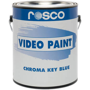 Rosco Chroma Key Paint, Blue - 5 Gallons (19 L)