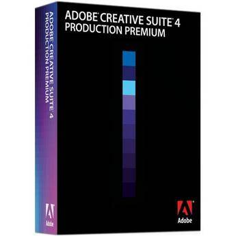 Adobe Production Premium CS4 Software Suite for Mac 