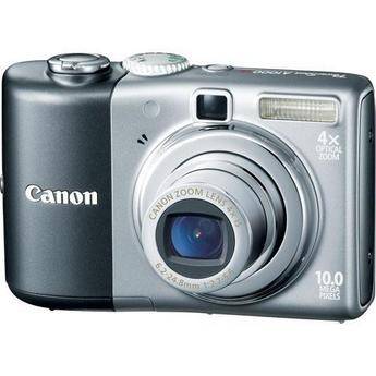 Canon C�mera Digital PowerShot A1000 IS (Cinza) com Kit de Acess�rios Deluxe