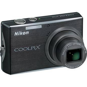 Nikon Coolpix S710 Digital Camera (Graphite Black) with Deluxe Accessory Kit