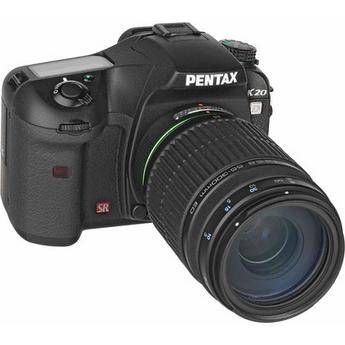 Pentax K20D SLR Digital Camera Kit with Pentax 55-300mm Lens
