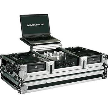 Marathon MA-CDI10WLT  Flight Ready, Dual CDI Players, 10" Mixer and 17" PC Case 