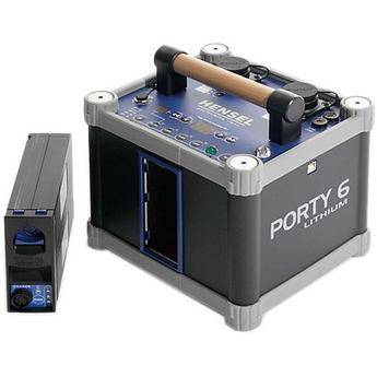Hensel Porty 6 Lithium 600 Watt/Second Power Pack