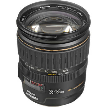Canon Lente Autofoco USM EF 28-135mm f/3.5-5.6 IS com Estabilizador de Imagem (Caixa Branca)