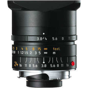 Leica Lente de Foco Manual Aesf�rico Elmar M de 24mm f/3,8 - Preto