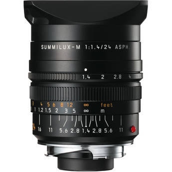 Leica Lente de Foco Manual Aesf�rico Summilux-M de 24mm f/1.4 - Preto