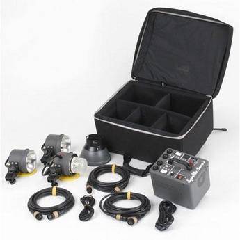 Dynalite SK20-12100 Studio 2000 Watt/Second Three Head Kit (120VAC)