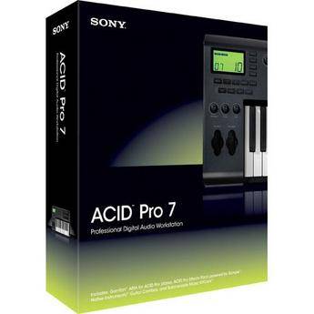 Sony Creative Software ACID Pro 7 - Audio, MIDI and Loop Based Recording Software