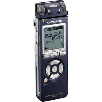 Olympus DS-61 Stereo Digital Voice Recorder with 2GB Internal Memory