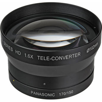 Century Precision Optics 1.6x HD Telephoto Conversion Lens for Panasonic AG-HPX170/AG-HMC150