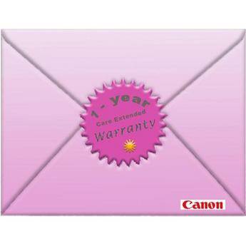 Canon One-Year CarePak Extended Warranty for Canon Product
