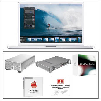 B&H Photo Matrox MXO2/Final Cut Studio 3 17" MacBook Pro Turnkey Editing System
