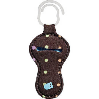 Built NY Peanut Memory Stick Holder (Multicolored Dots and Powder Blue)