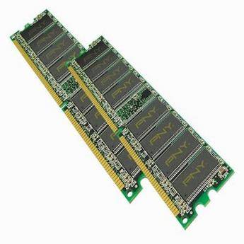 PNY Technologies 2GB (2x1GB)  DIMM Memory for Desktop