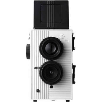 Blackbird 'blackbird, fly' Twin-Lens Reflex (TLR) 35mm Film Camera (White)