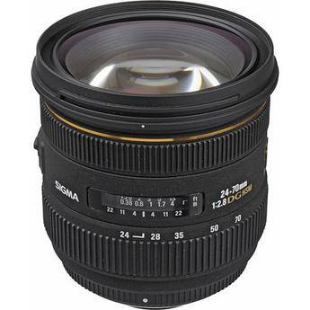 Sigma 24-70mm f/2.8 IF EX DG HSM Autofocus Lens for Nikon AF