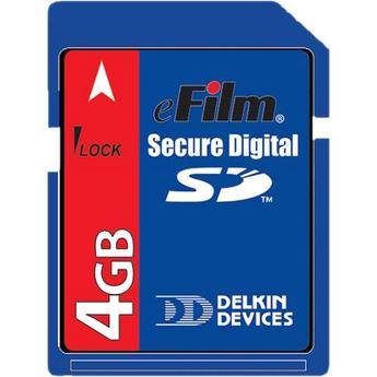 Delkin Devices Cart�o de Mem�ria SDHC de 4GB