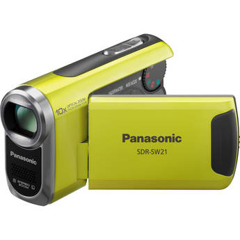 Panasonic SDR-SW21 Waterproof SD Card Camcorder (Green)