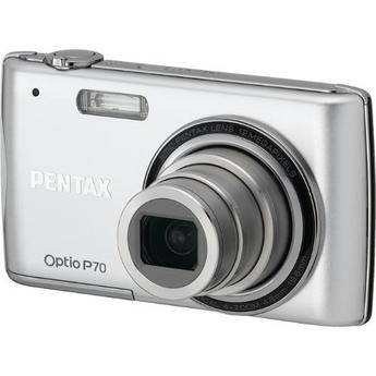 Pentax C�mera Digital Optio P70 (Prata)