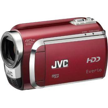 JVC Everio G GZ-MG630 Hard Disk Camcorder  (Ruby Red)