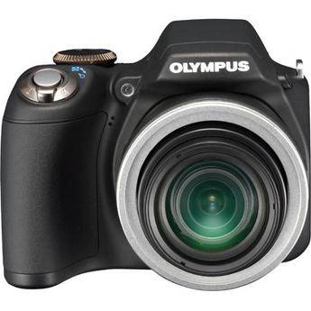 Olympus SP-590UZ Digital Camera (Black)