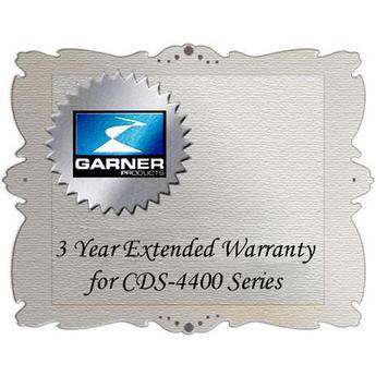 Garner 3-Year Extended Warranty for the CDS-4400 Series