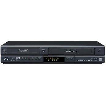 JVC DR-MV80B DVD Recorder/VCR Combo (Black)