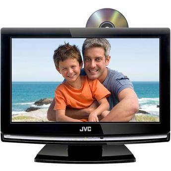 JVC LT-19D200 19" 720p LCD TV With DVD Player