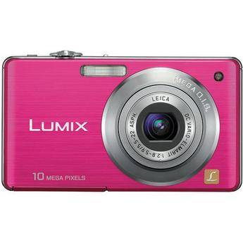 Panasonic C�mera Digital Lumix DMC-FS7 (Rosa)