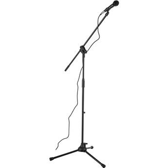 Peavey PV-MSP1 Complete Microphone and Stand Package with XLR Cable 