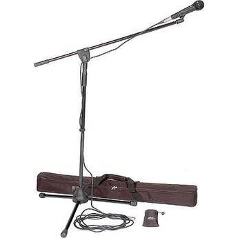 Peavey PV-MSP1 Complete Microphone and Stand Package with XLR to 1/4" Cable 