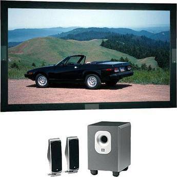 Da-Lite 96125V Acoustical Imager Fixed Frame Front Projection Screen (37.5x67")