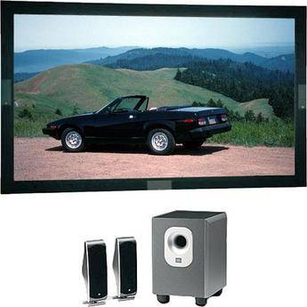 Da-Lite 96128V Acoustical Imager Fixed Frame Front Projection Screen (37.5x67")