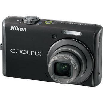 Nikon C�mera Digital Coolpix S620 (Preto Jet)
