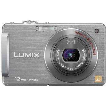 Panasonic Lumix DMC-FX580 Digital Camera (Silver)