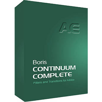 Boris FX Upgrade: Continuum Complete 6 AE for Macintosh