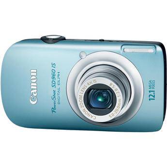 Canon C�mera Digital PowerShot SD960 IS (Azul)