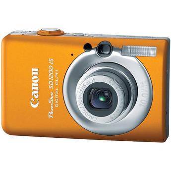 Canon PowerShot SD1200 IS Digital Camera (Orange)