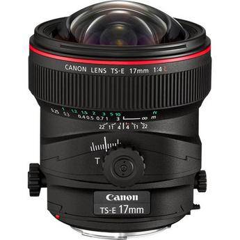Canon Wide Tilt/Shift TS-E 17mm f/4L Manual Focus Lens for EOS