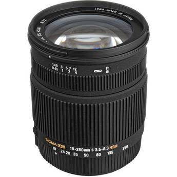 Sigma 18 -250mm f/3.5 - 6.3 DC OS HSM  Autofocus Zoom Lens For Pentax Cameras