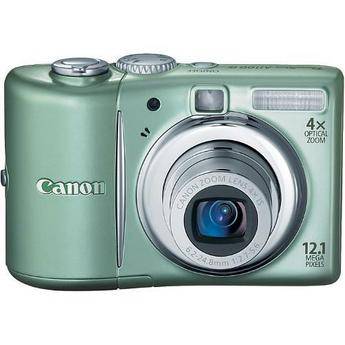 Canon C�mera Digital PowerShot A1100 IS (Verde) com Kit B�sico de Acess�rios