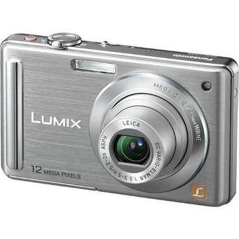 Panasonic Lumix DMC-FS25 Digital Camera (Silver) with Basic Accessory Kit