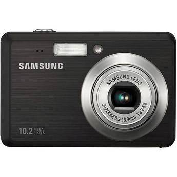 Samsung SL102 Digital Camera with Basic Accessory Kit (Black)