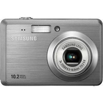Samsung SL102  - C�mera Digital com Kit B�sico de Acess�rios (Prata)